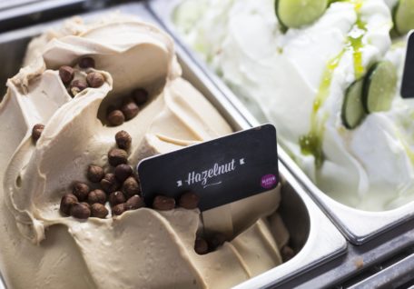 An Italian Classic, Hazelnut Gelato - Gelatissimo